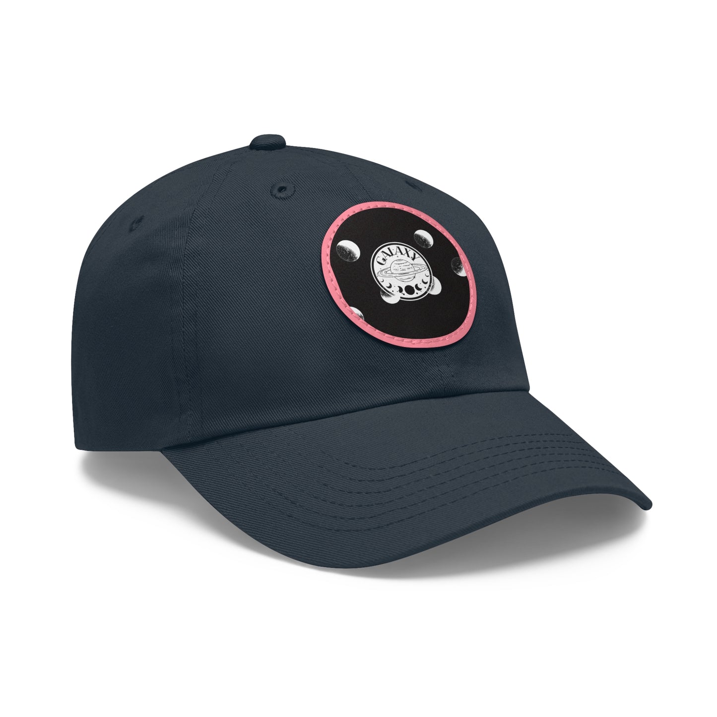 H.V.Galaxy Solar System Hat with Leather Patch (Round)