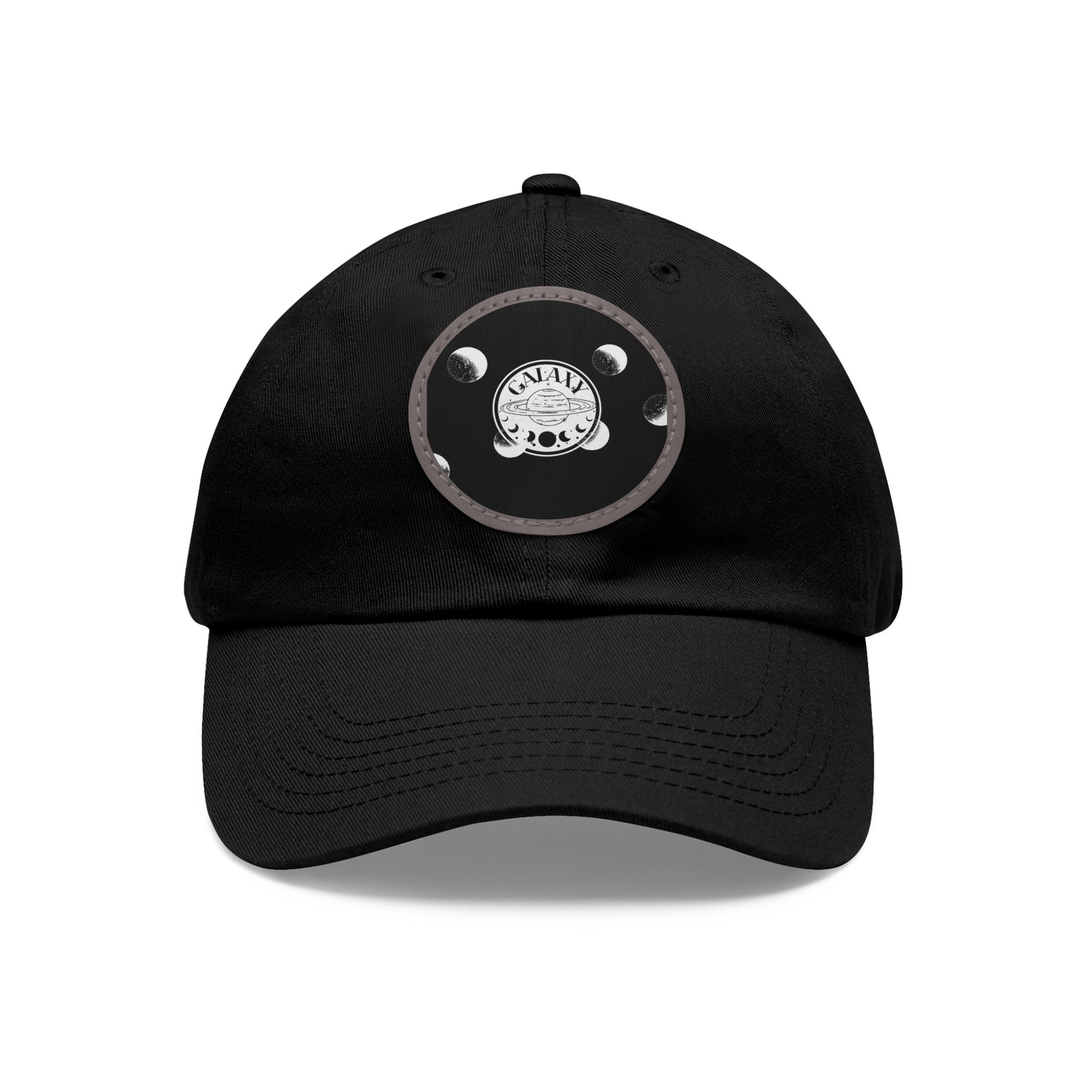 H.V.Galaxy Solar System Hat with Leather Patch (Round)