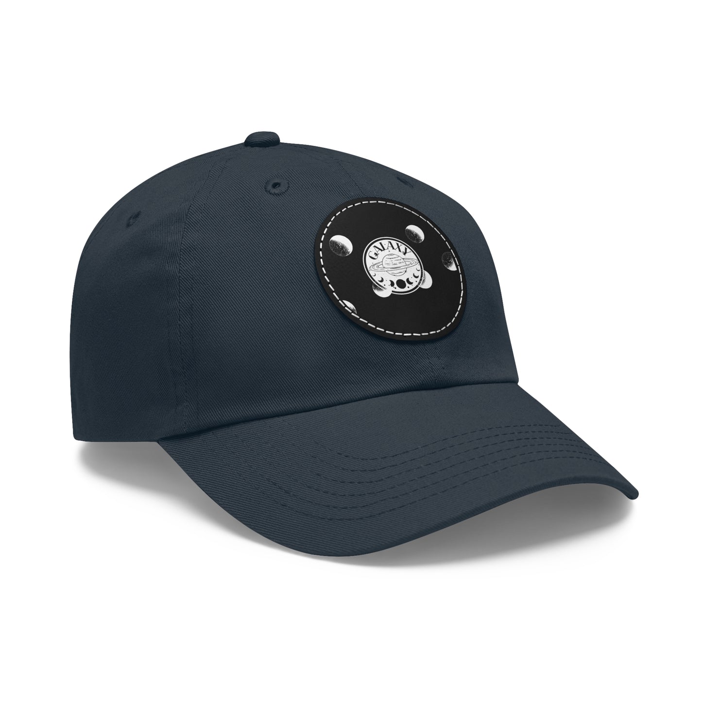 H.V.Galaxy Solar System Hat with Leather Patch (Round)