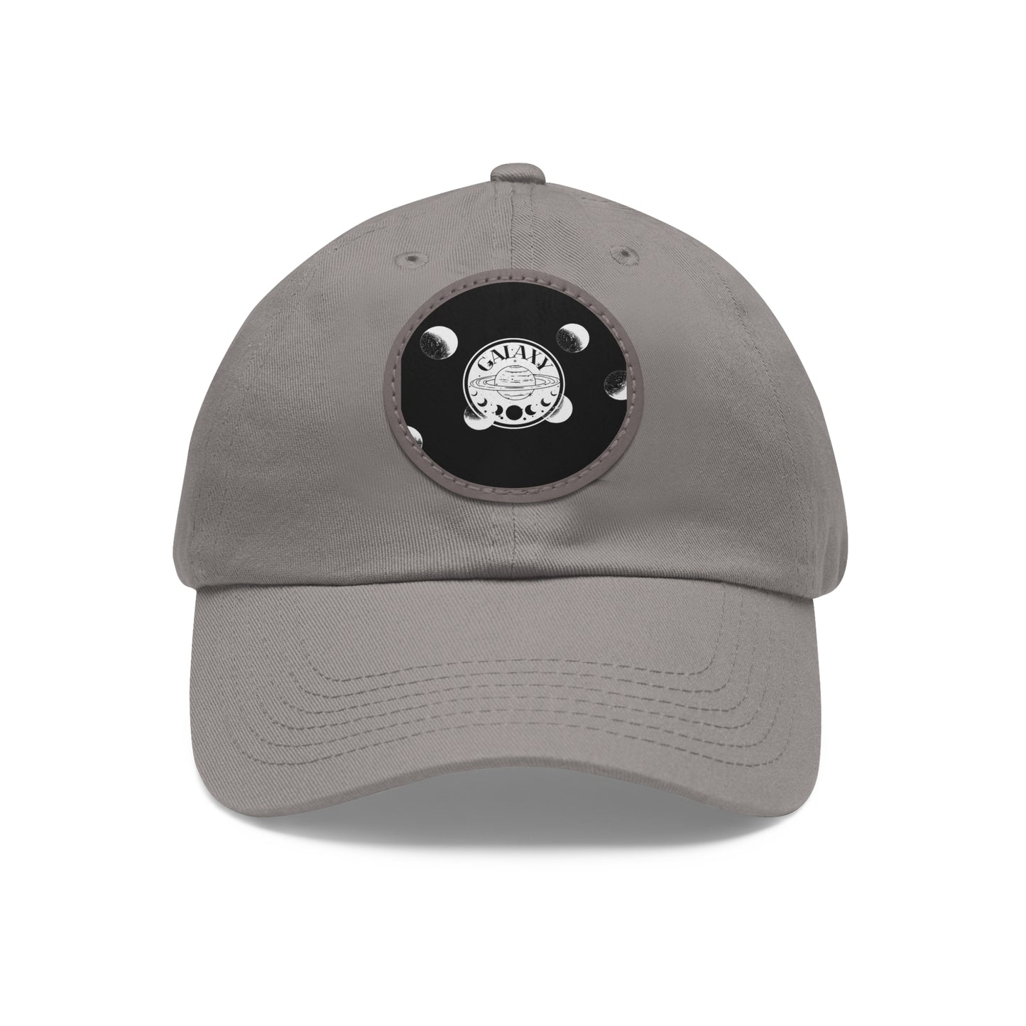 H.V.Galaxy Solar System Hat with Leather Patch (Round)