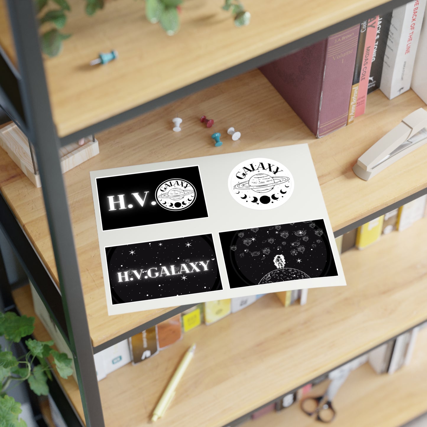 H.V.Galaxy Sticker Sheet