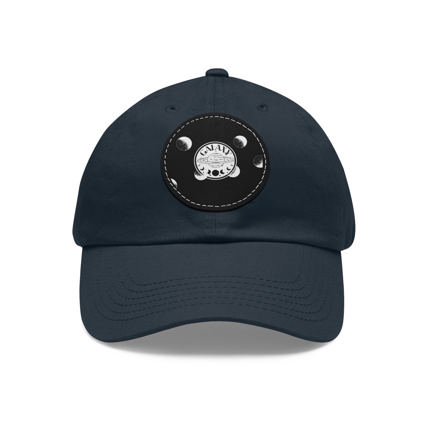 H.V.Galaxy Solar System Hat with Leather Patch (Round)