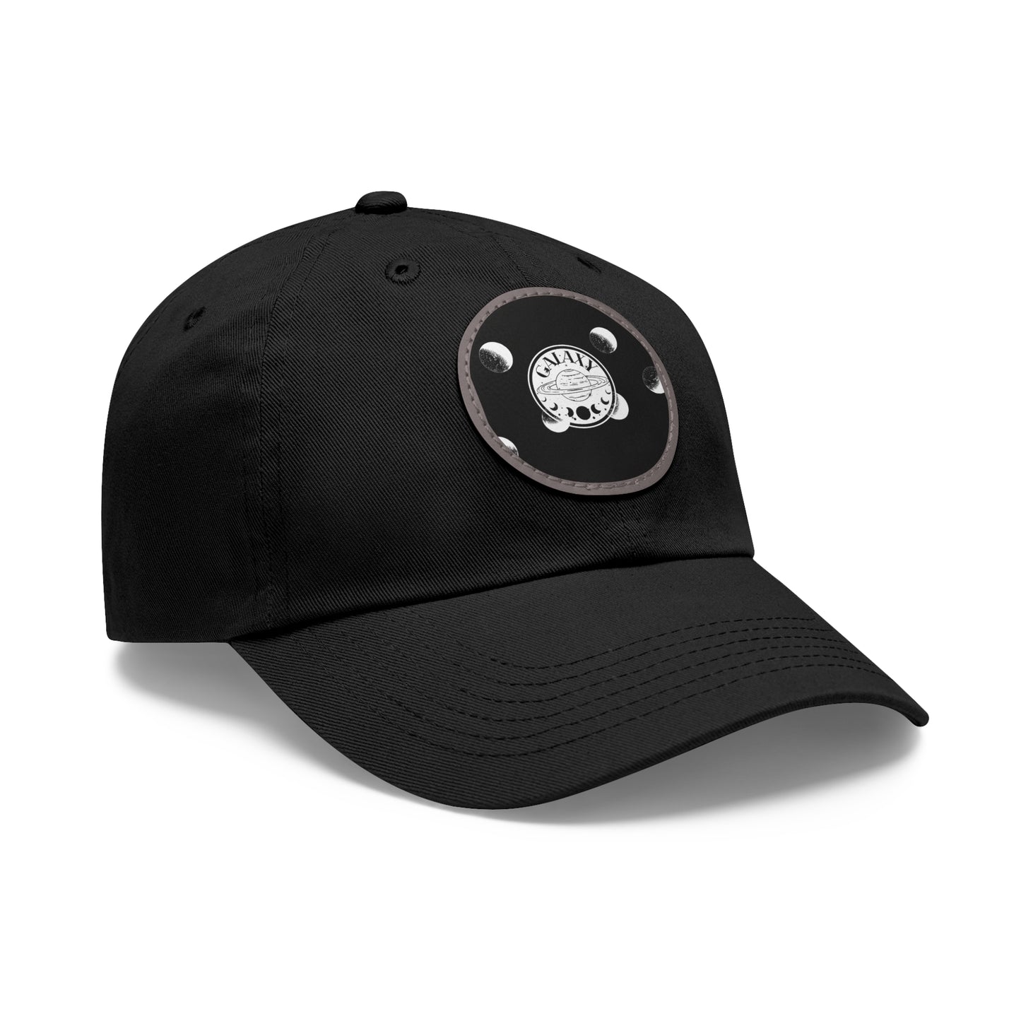 H.V.Galaxy Solar System Hat with Leather Patch (Round)