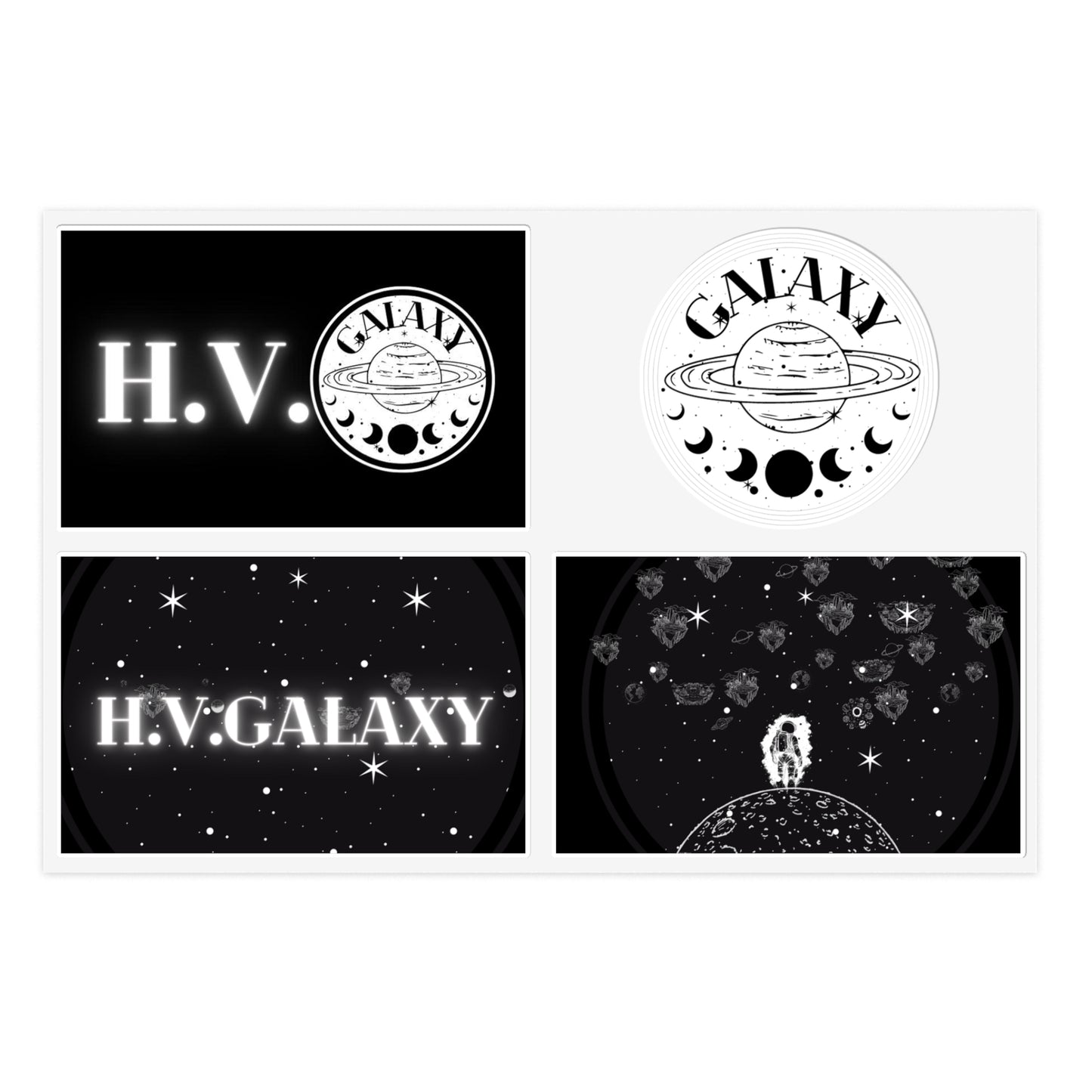 H.V.Galaxy Sticker Sheet