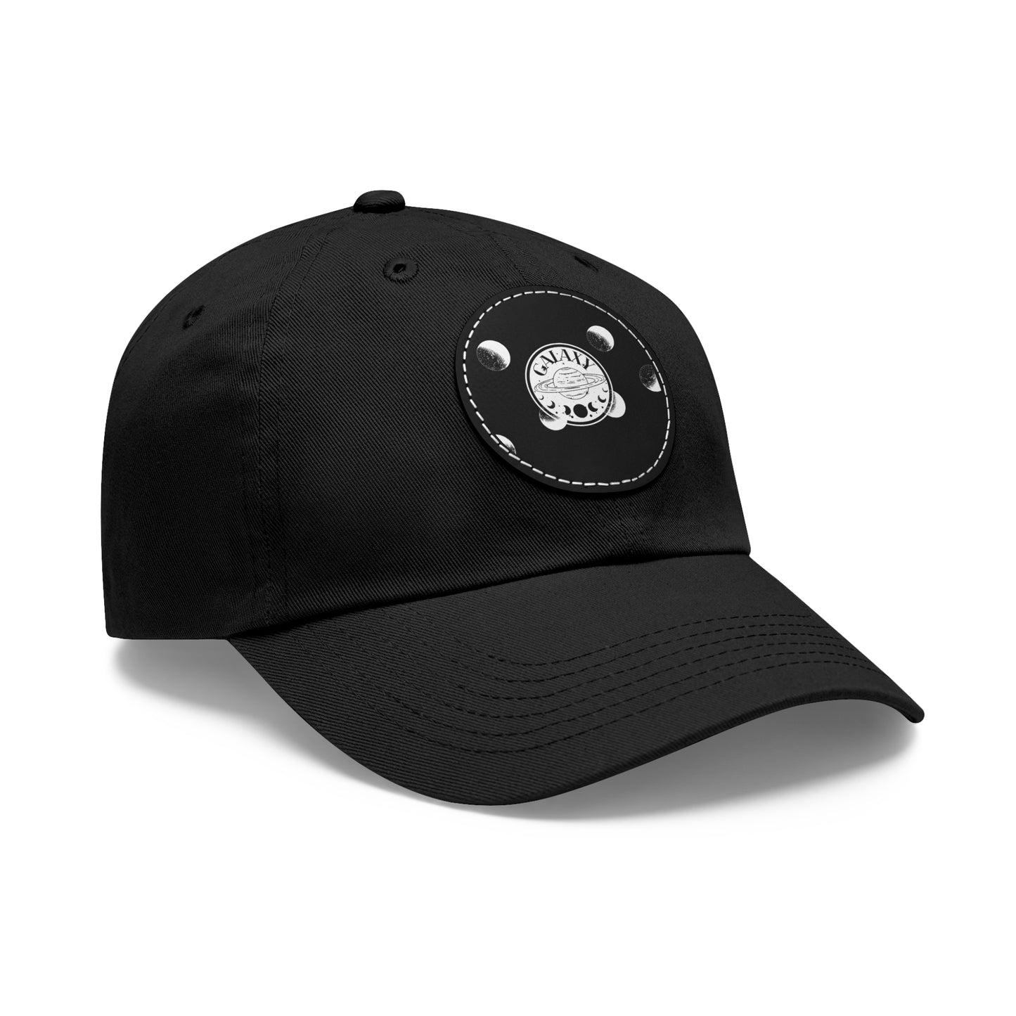 H.V.Galaxy Solar System Hat with Leather Patch (Round)