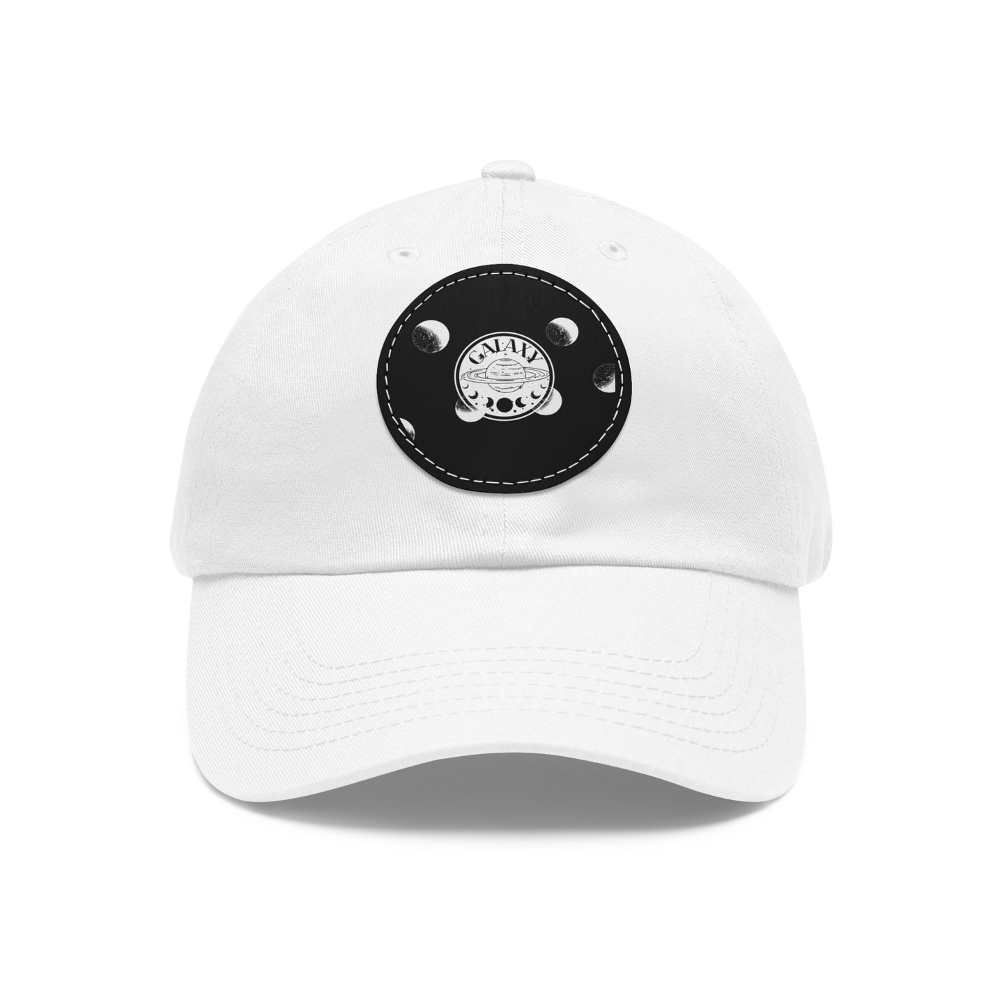 H.V.Galaxy Solar System Hat with Leather Patch (Round)